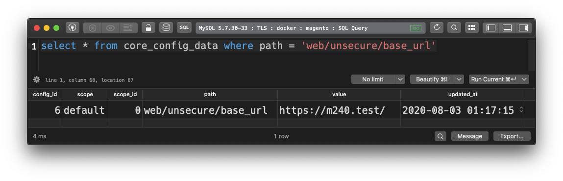 web/unsecure/base_url database value
